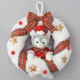 リース ¥3,500 ※直径約18cm｜ダッフィーのクリスマス（2016年）スペシャルグッズ