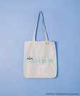 【SENSE OF PLACE × パペットスンスン】別注 SUNSUNトートバッグ（GRAY / BLUE / PINK）¥3,300 (税込)