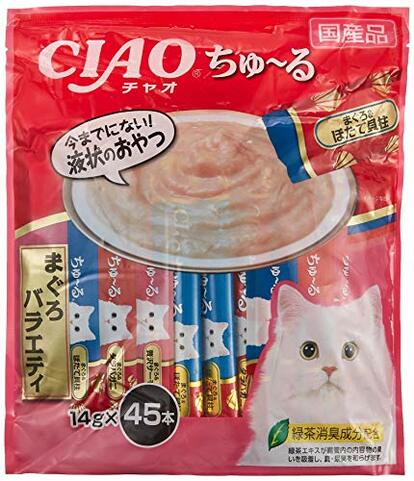 いなば チャオちゅーる 80本 猫 おやつ チュール いなば猫の