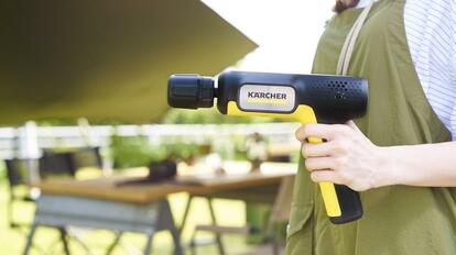 あのケルヒャーが手のひらサイズになった！高圧洗浄のパワーは