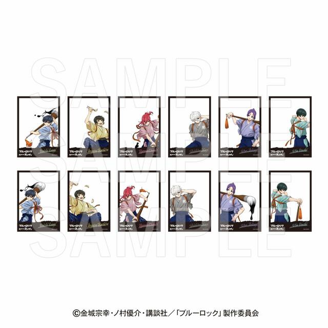 「トレーディングクリアフォトカード」＜1パック1枚入り330円(税込)／BOX 3,960円(税込)＞【肉汁餃子のダンダダン×アニメ「ブルーロック」コラボ】