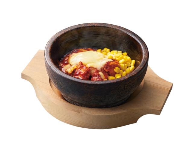 「【市場タッカルビ】チーズコーンタッカルビ」＜価格：490円/税込539円＞【「壺漬けデジカルビ」も「タッカルビ」も楽しめる！『焼肉きんぐ』が新大久保の有名店とコラボ！】