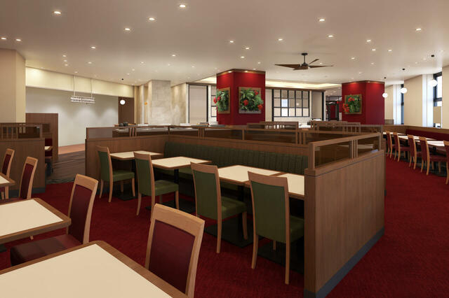 「ロイヤルホスト那覇国際通り店」<期間:2026年4月3日〜>【沖縄初!朝食ビュッフェも楽しめるロイヤルホスト「ロイヤルホスト那覇国際通り店」が2026年4月3日にオープン!ご当地メニューもビュッフェに登場!】