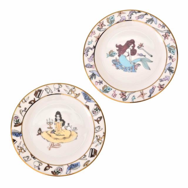 アリエル＆ベル プレート／3,960円 (税込)