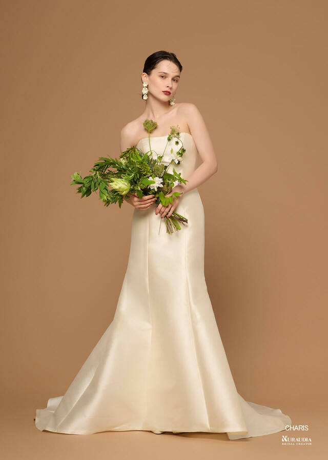 「Irida maison(イリーダメゾン)」新作ウェディングドレス IM-0041_OffWhite