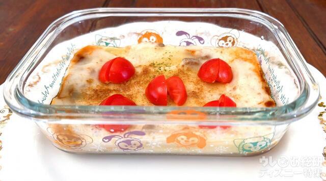 「ダッフィー&フレンズのホワイト・ウィンタータイム・ワンダーズ」耐熱容器-使用例