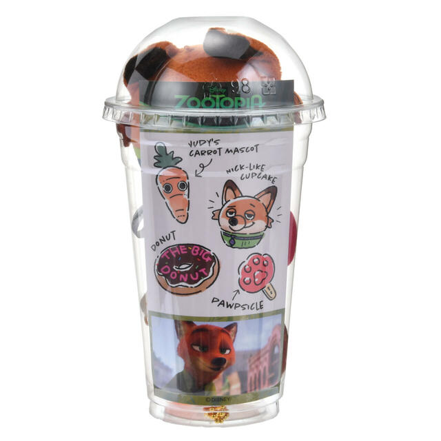 ズートピア ぬいぐるみキーホルダー・キーチェーン セット Mini Food 2,800円