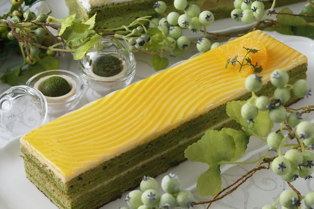 抹茶密柑のオペラ