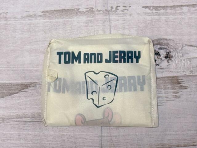 エコバッグ（TOM AND JERRY）ホワイト／品番：238-0444