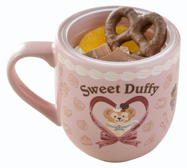 チョコレートプリン、スーベニアカップ付き ¥880 ※バックデザイン【販売店舗】ケープコッド・クックオフ｜TDS「スウィート・ダッフィー」2016