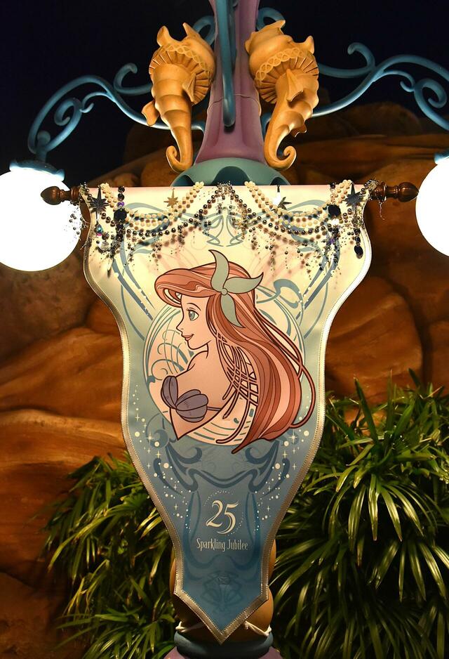 東京ディズニーシー25周年「スパークリング・ジュビリー」デコレーション