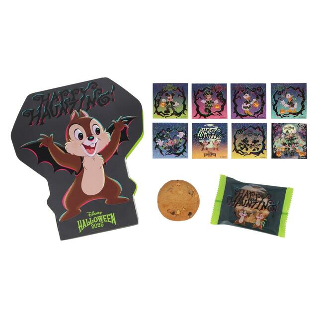 クッキー 1,200円｜東京ディズニーリゾート「ディズニー・ハロウィーン」スペシャルグッズ｜販売店舗：東京ディズニーランド「ワールドバザール・コンフェクショナリー」、東京ディズニーシー「ヴァレンティーナズ・スウィート」｜発売日：2025年9月16日（火）