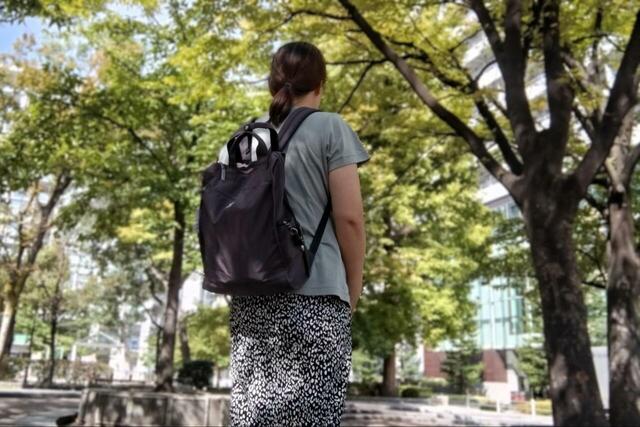 【anello GRANDE（アネロ グランデ） トート型リュック CABIN】本体がとても軽いので、長時間背負っても疲れにくくストレスを感じません♪