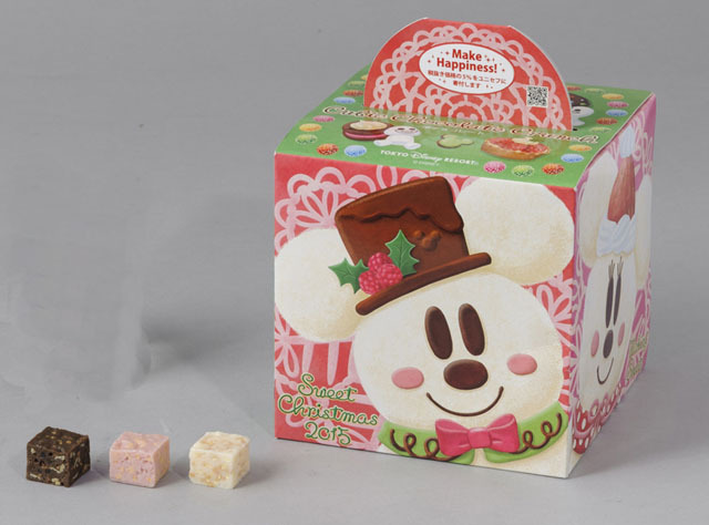 キュービックチョコレートクランチ ¥1,600｜2015年「クリスマス」TDL/TDS共通スペシャルグッズ 