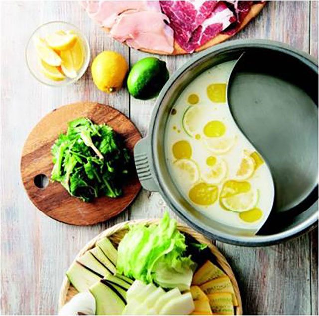 さっぱり　塩レモン鍋　