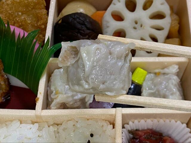 【崎陽軒】幕の内弁当のシウマイは3個入り