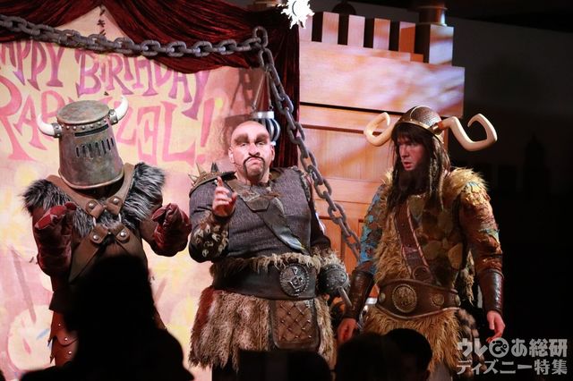 ディズニー・クルーズ・ライン　マジック号のレストラン「ラプンツェルのロイヤルテーブル」で会える荒くれ者たち