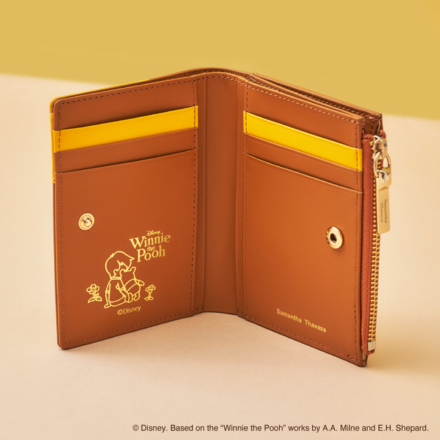 折財布 ¥22,000｜サマンサタバサ「くまのプーさん」コレクション