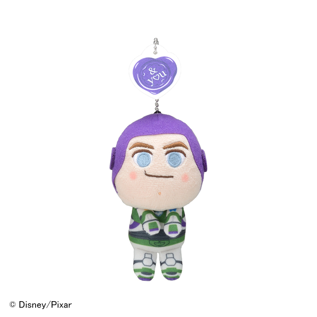 ＆ you モアプラスキーチェーンマスコット（バズ・ライトイヤー）