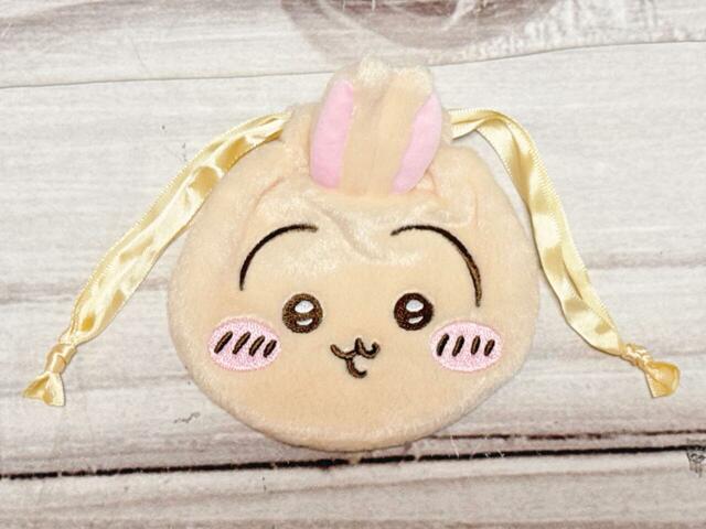 「ちいかわ おかお巾着2」うさぎ