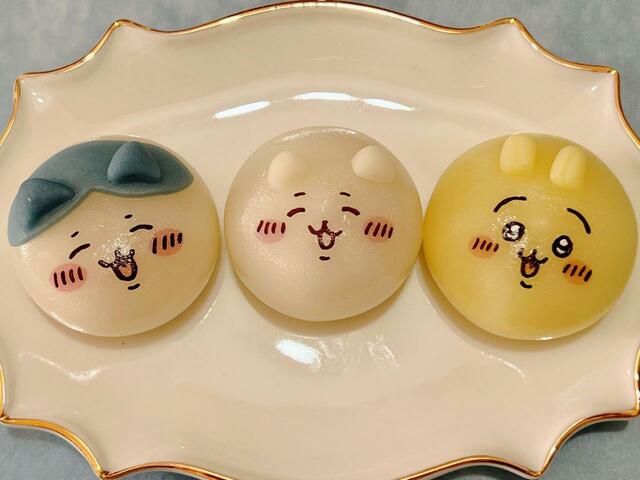 【ちいかわ食べマスモッチ】3人とも笑顔のものをチョイス♪癒し効果がすごい…！