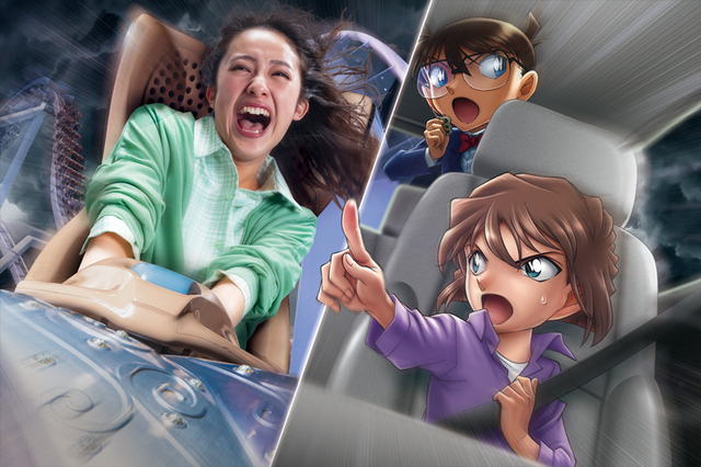 名探偵コナン×ハリウッド・ドリーム・ザ・ライド ～激走の試乗会（テストドライブ）～｜名探偵コナン・ワールド｜ユニバーサル・スタジオ・ジャパン「ユニバーサル・クールジャパン 2023」