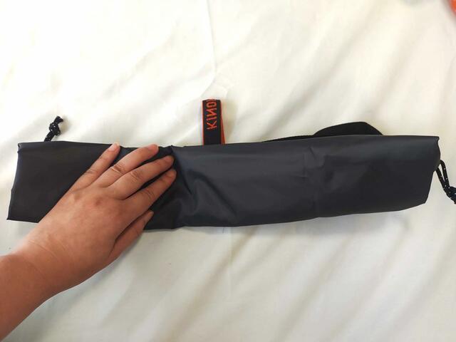 縦長になるまで折る