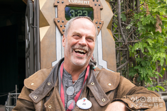 「ガーディアンズ・オブ・ギャラクシー：ミッション・ブレイクアウト！」や「タワー・オブ・テラー」を作ったイマジニア、ジョー・ロード氏。ハイタワー3世に似てる…?