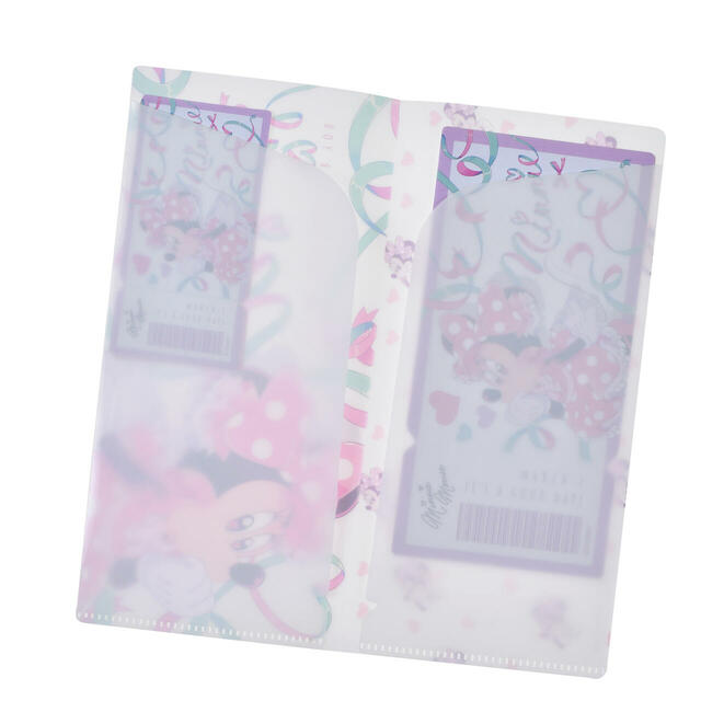 ミニー&ミッキー シール・ステッカー クリアファイル付き MINNIE DAY 2026 700円