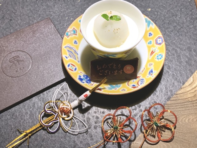 ちょうど誕生日が近かったのでお祝いをしてもらえました！