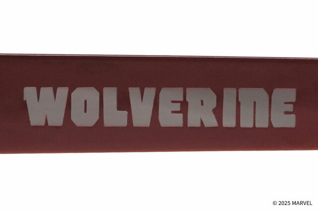 メガネ ¥12,200|Zoff「MARVEL COLLECTION DEADPOOL&WOLVERINE」DEADPOOL&WOLVERINE MODEL