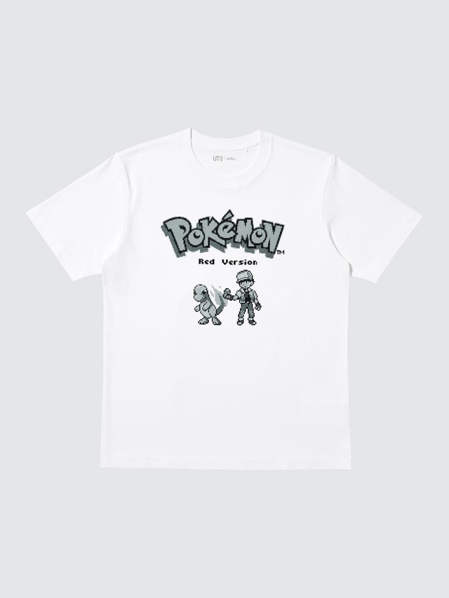 【ユニクロ「ポケモンUT」第2弾】「ポケモン UT」MEN 1,990円／オープニング画面を彷彿させるグラフィック