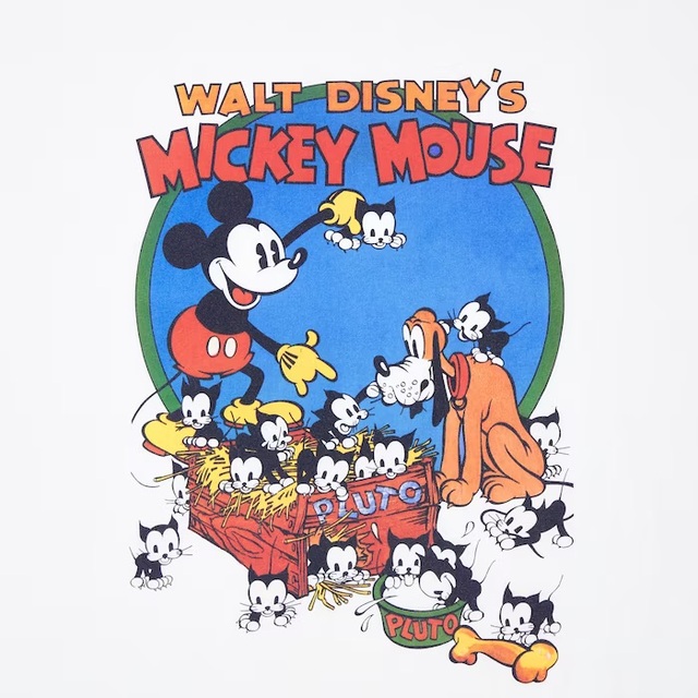 ディズニー ヴィンテージ ポスター コレクション ユニクロUT(半袖・リラックスフィット)¥1,990→¥1,290