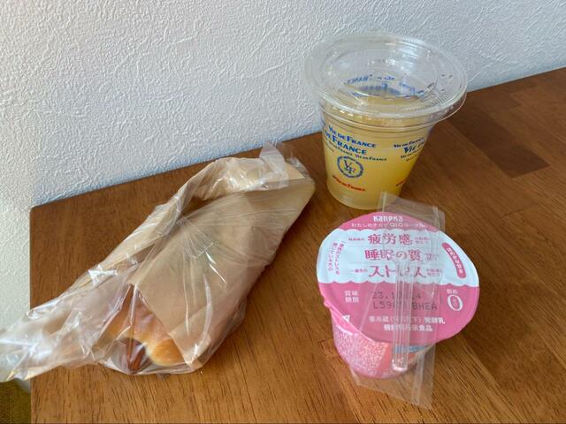 【VIE DE FRANCE　モーニングセット】公園のピクニックにもおすすめ