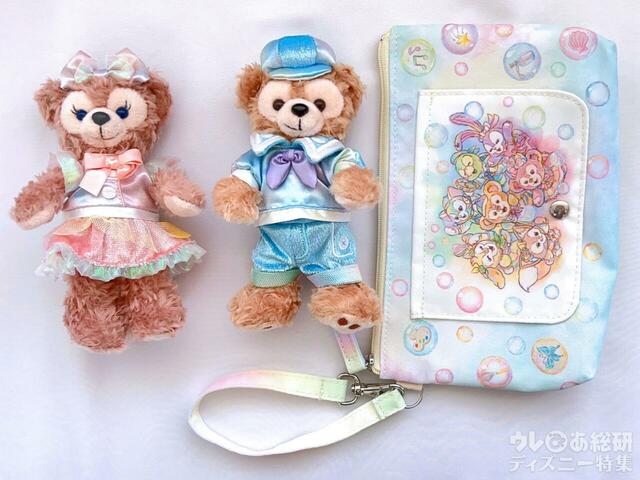 スーベニアおてふきキャリーとぬいぐるみバッジ