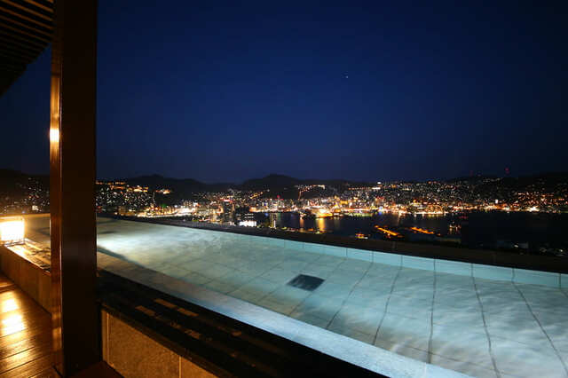 長崎ホテル清風（長崎県）の露天風呂