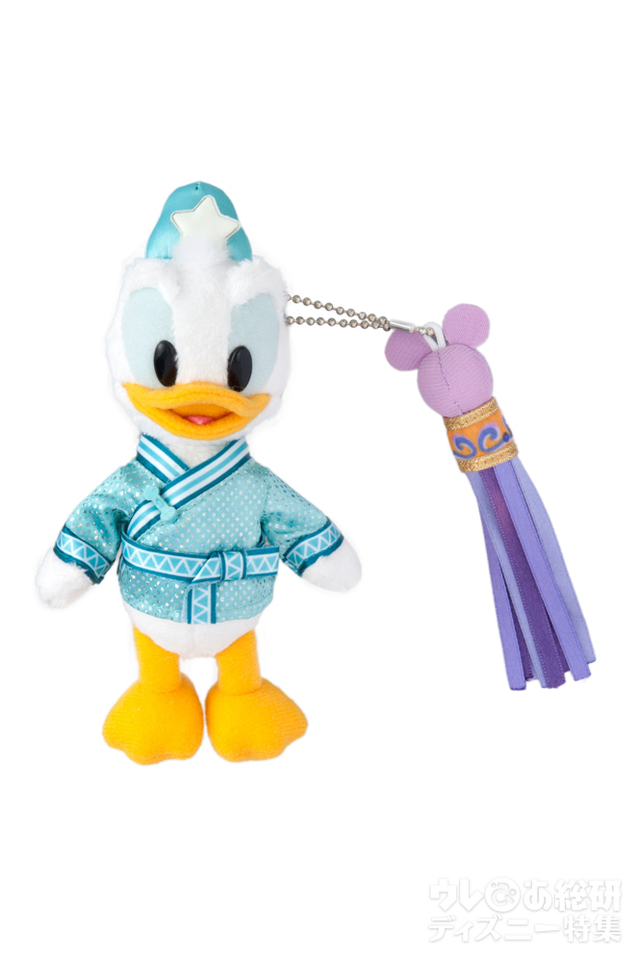 ぬいぐるみバッジ 1,700円｜長さ約16cm｜東京ディズニーリゾート「ディズニー七夕デイズ」