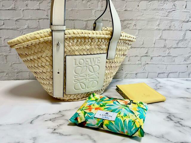 【sweet2023年6月号付録】カゴバッグと合わせるとシーズンムードが高まりますね♡