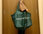 【GLOW8月号付録 DEAN＆DELUCA レジかご買物バッグ】さまざまな場面で役立つBIGサイズ！