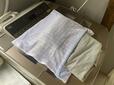 【ユニクロ×セシリー・バンセン フリルTワンピース】洗濯機OK！ドライクリーニングや乾燥機は不可となっています