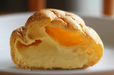 濃厚なカスタードが生地とマッチしています