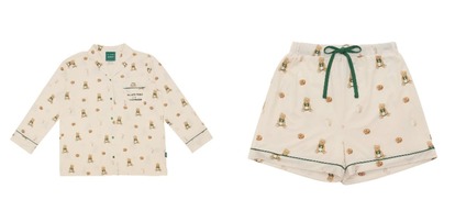 スタバ ジェラートピケ コラボ シャツ パンツ セット