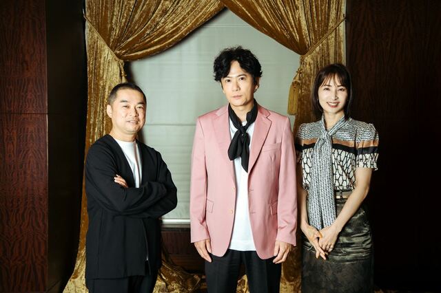 左から）横山拓也、稲垣吾郎、真飛聖