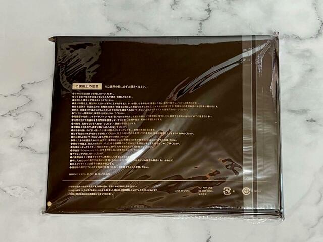 【SPRiNG7月号増刊付録】裏面には注意書きが記載されているので、よく読んでおきましょう♪