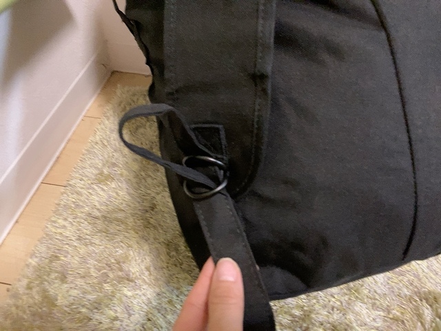 【ワークマン スパイラルダッフルバッグ】筆者はブラックを選択