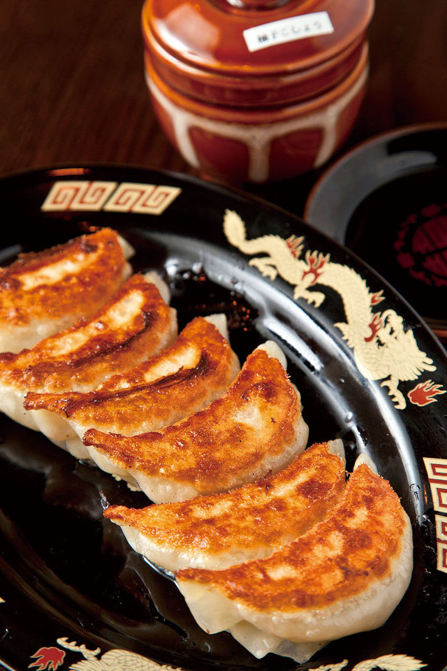 俺流餃子楼　俺流餃子（6個）　350円