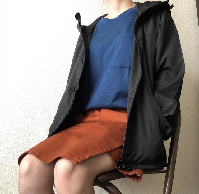 【#ワークマン女子】高撥水シェルジャケット×ヘビーウェイトコットン長袖Tシャツ×綿トレッキングラップショーツ