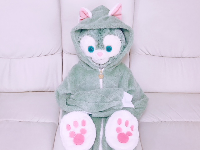 Mサイズぬいぐるみ着用例