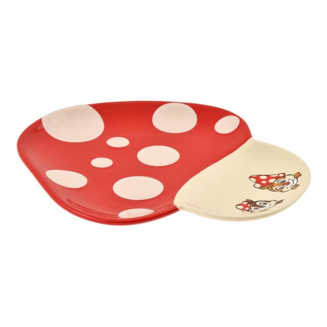 チップ＆デール プレート Mushroom Forest 2,200円
