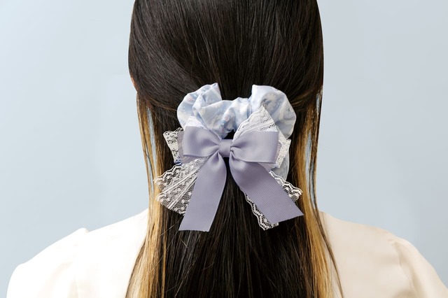 【センチメンタルサーカス】「シュシュ」2つ重ねたリボンがキュート